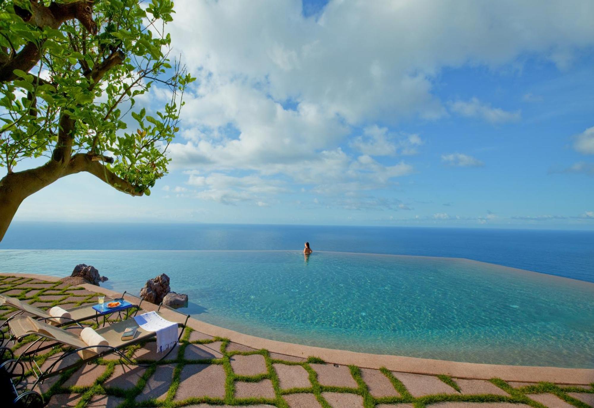 Monastero Santa Rosa Hotel & Spa Conca dei Marini Bagian luar foto