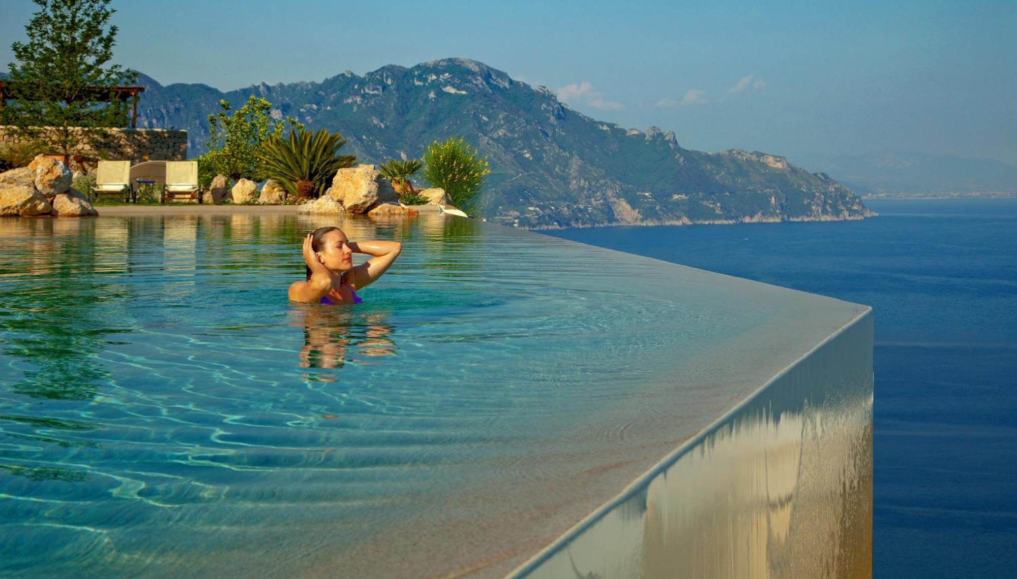 Monastero Santa Rosa Hotel & Spa Conca dei Marini Bagian luar foto